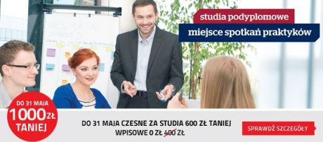 Promocja na studia podyplomowe w WSB w Bydgoszczy