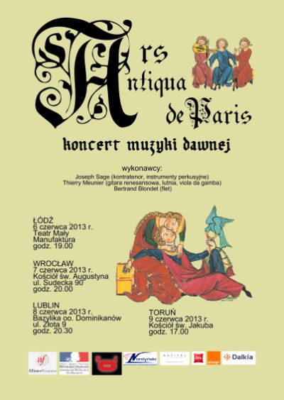 ARS ANTIQUA DE PARIS plakat