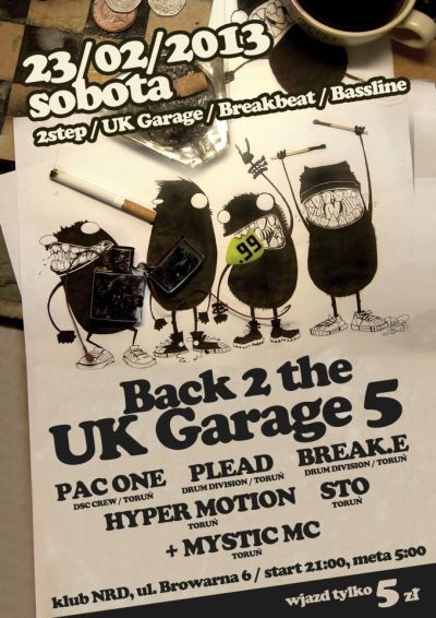 Plakat Back 2 The Garage