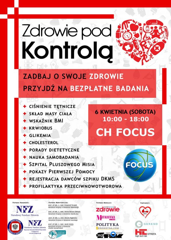 Zadbaj o zdrowie z CH Focus w Bydgoszczy