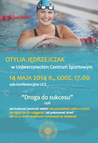 Otylia Jędrzejczak Plakat